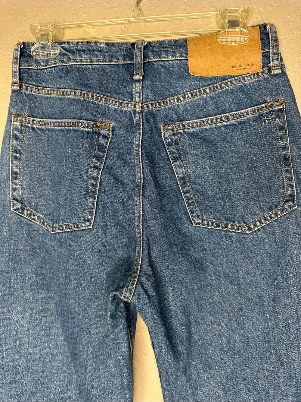 rag & bone high rise barrel Jean - Picture 9 of 12